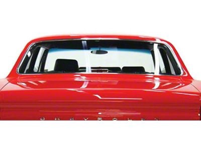 Chevelle Back Glass, 2-Door Coupe, 1964-1965