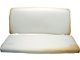 Chevelle Bench Seat Foam Cushion, Rear, 2-Door Coupe, 1970-1972