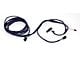 Chevelle Rear Body Wiring Harness, Intermediate, Convertible, Dash To Quarter Panel, 1970-1972