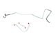 Chevelle Brake Line Set, Front, SS & Z16, For Cars With Power Drum Brakes, 1965-1966