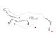 Chevelle Brake Line Set, Front, Super Sport SS , For Cars With Power Drum Brakes, 1967