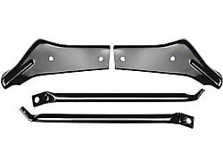 OPR Chevelle Bumper Brackets, Rear, Except Wagon, 1966-1967