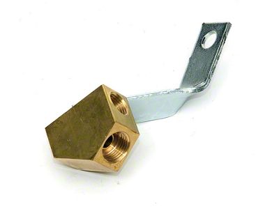 Chevelle Carburetor Fuel Line Y Block, Holley, 1966-1969