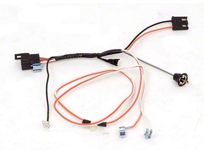 Chevelle Center Console Wiring Harness, For Cars With Manual Transmission, 1967