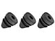 Convertible Top Motor Mounting Rubber Grommets; Set of 3 (64-72 Chevelle Convertible)