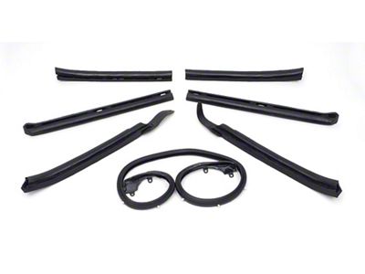 Chevelle Convertible Top Weatherstrip Kit, 1966-1967