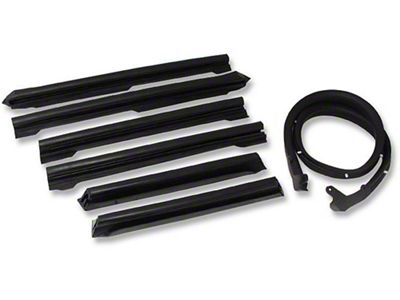 Chevelle Convertible Top Weatherstrip Kit, 1968-1972