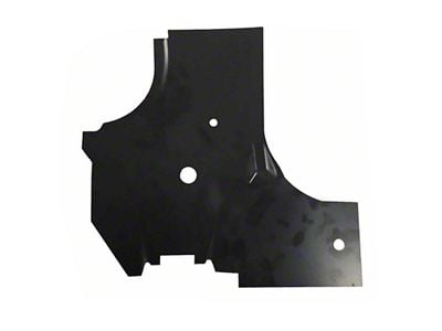 Chevelle - Cowl Side Hinge Panel Reinforcement, Left, 1966-1967