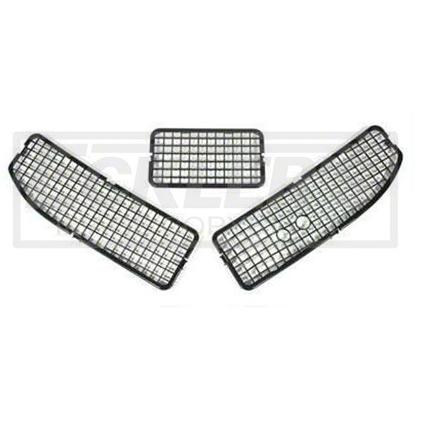 Ecklers Cowl Grille,3 Pc (w/A/C;& Monte,Gto,Grprix),68-72