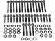 Chevelle Cylinder Head Bolt Kit, Small Block, For Performer, Performer RPM & E-Tec Aluminum Heads, Edelbrock, 1964-1972