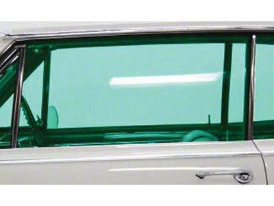 Chevelle Door Glass, 2-Door Coupe, Left Hand, 1964