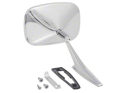 Door Mirror; Chrome; Passenger Side (69-72 Chevelle)