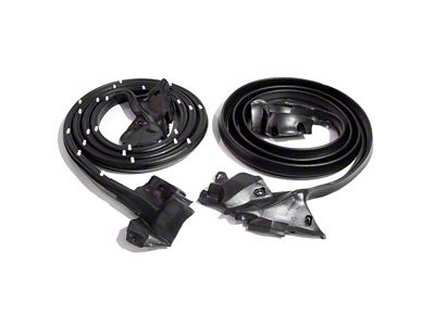 Chevelle Door Weatherstrip Seals, 1973-1977