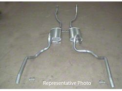 Dual Exhaust System, BB, Exc Wagon, 66-67