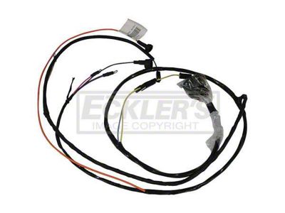 Chevelle Engine Wiring Harness, 6 Cylinder, For Cars With Warning Lights, 1965-1966