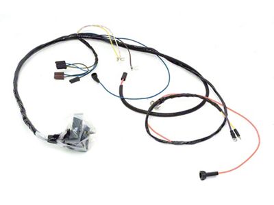 Chevelle Engine Wiring Harness, Big Block, For Cars With Factory Gauges & Idle Stop Solenoid, 1969