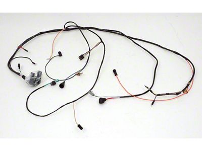 Chevelle Engine Wiring Harness, Big Block, For Cars With Warning Lights & Manual Transmission, 1972