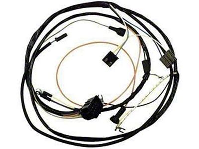 Chevelle Engine Wiring Harness, Big Block, For Cars With Warning Lights, 1967