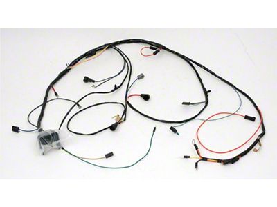 Chevelle Engine Wiring Harness, Small Block, For Cars With Factory Gauges & Turbo Hydra-Matic TH400 Automatic Transmission, 1972