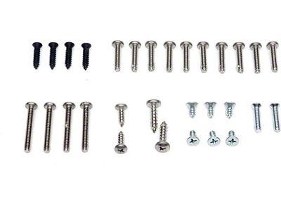 Chevelle Exterior Mounting Screw Assortment, 1966