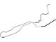 Chevelle Fuel Line, Gas Tank To Fuel Pump, 3/8, Convertible, 1964-1967