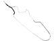 Chevelle Fuel Line, Gas Tank To Fuel Pump, 3/8, Convertible, 1970-1972