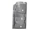 Full Length Floor Pan Half; Driver Side (68-72 Chevelle 2-Door)