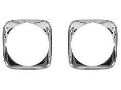 OPR Bezels,Headlight,Pair,1971