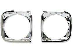 OPR Chevelle Headlight Bezels, 1972