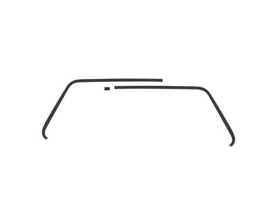 Chevelle - Headliner Rear Window Molding Kit, Sedan, 1964-1965