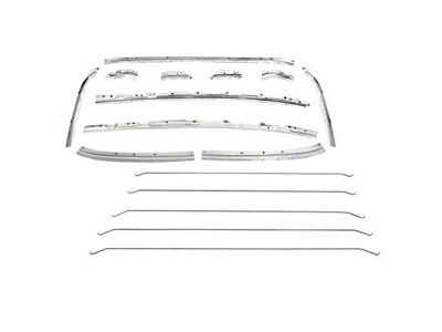 Headliner Retainer Kit, Coupe, 68-72