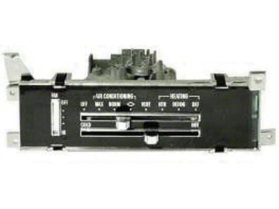 OPR Chevelle Heater & Air Conditioning Control Panel Assembly, 1971-1972