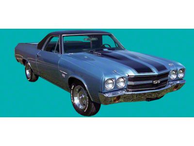 Hood and Deck Stencil Kit (70-72 Chevelle)