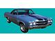 Hood and Deck Stencil Kit (70-72 Chevelle)