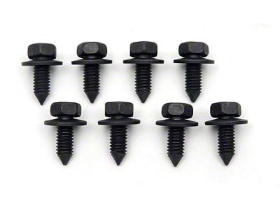 Chevelle Hood Latch & Lock Plate Mounting Screws, 1970