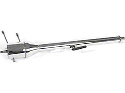 Chevelle Ididit Steering Column, Tilt, Chrome, For Cars With Floor Shifters, 1966