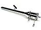 Chevelle Ididit Steering Column, Tilt, Floor Shift, BrushedAluminum, 1967-1968