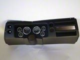 Chevelle Instrument Cluster Panel, Black Finish, With Carbon Fiber Series Gauges, 1968