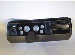 Chevelle Instrument Cluster Panel, Black Finish, With Phantom Gauges, 1969