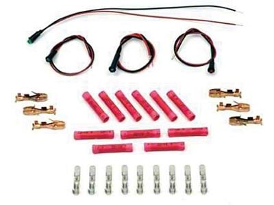 Chevelle Instrument Cluster Panel LED Indicators & Wiring Terminal Kit, 1964-1972