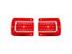 LED Tail Lights; Red Lens (1965 Chevelle, Malibu)