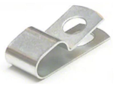 Chevelle & Malibu Fuel Line Retaining Clips, Single, 3/8, For Cars Without Return Line, 1968