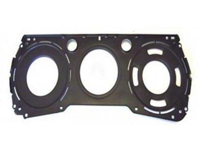 Chevelle & Malibu Metal Dash Plate For Factory Gauges, 1964-65