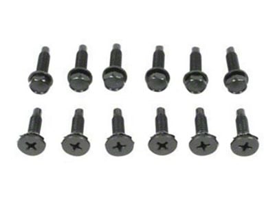 OPR Chevelle or Malibu Door Hinge Mounting Screws, Lower & Upper, 1964-67