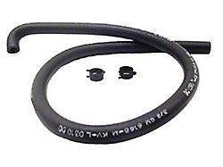 Chevelle PCV Hose, Molded End, With Pinch Clamps, 1964-1972