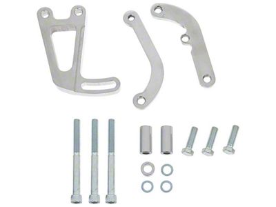 Power Steering Bracket Set for Long Water Pumps (69-76 Small Block V8 Chevelle, Malibu)