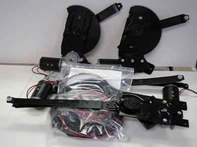 Chevelle Power Window Conversion Kit, 4 Window, 2-Door Coupe, 1964-1965