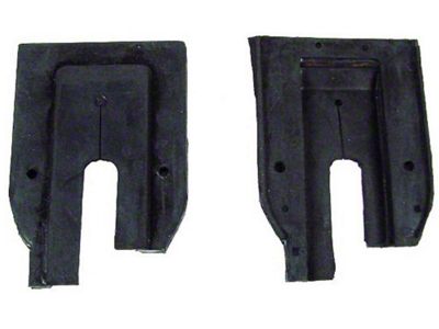 Chevelle Quarter Window Seals, U-Shaped, Convertible, 1964-1965