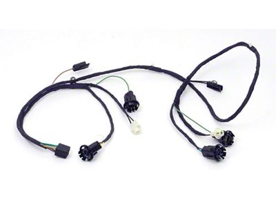 Chevelle Rear Body Panel Wiring Harness, 2-Door Coupe, Convertible Or Sedan, 1969