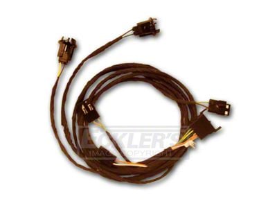 Chevelle Rear Body Wiring Harness, 2-Door Sedan & Coupe, 1967